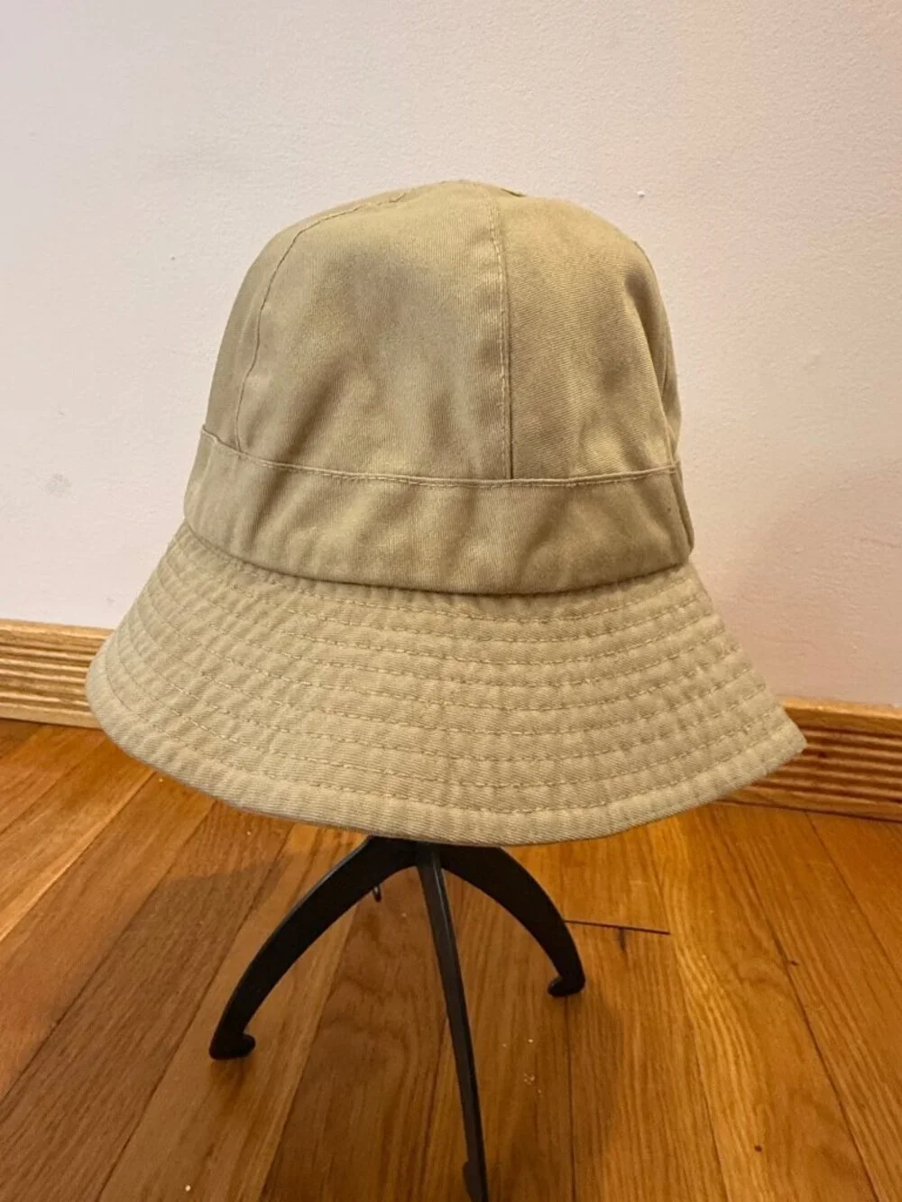 Burberrys Kids Nova Check Bucket Hat Beige 20